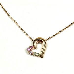 Diamond Rose Gold Necklace